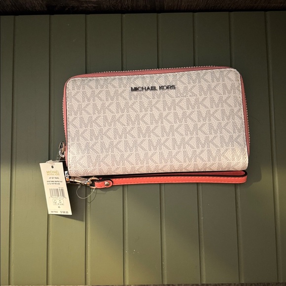 Michael Kors Lg. Flat MF Phone Case Wallet - Picture 1 of 6